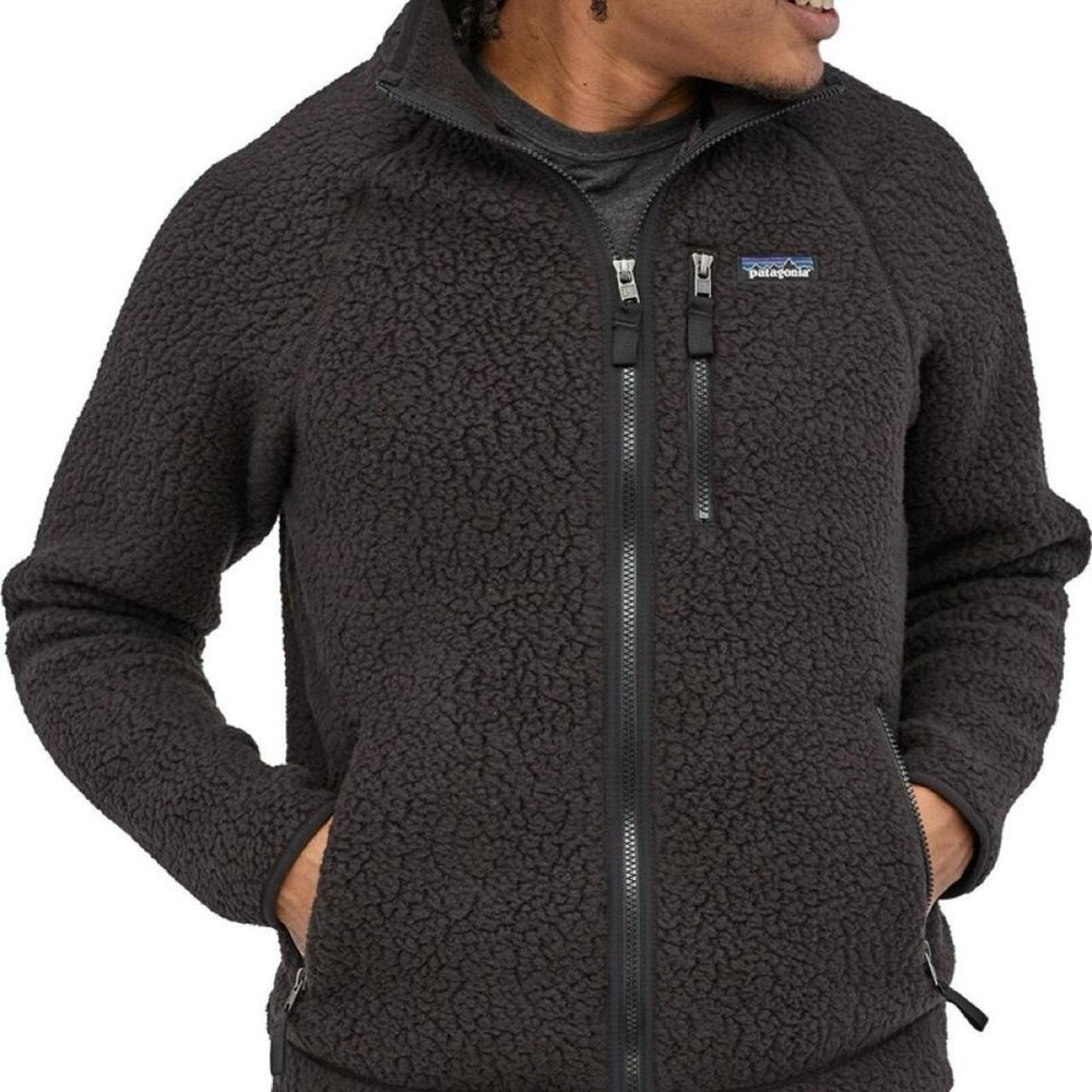 Men's Patagonia Size: XL Retro Pile Fleece Jacket Black